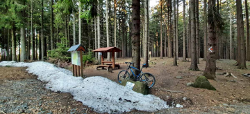 Bike aréna Vsetín - nástup na traily Tralala a Duhový