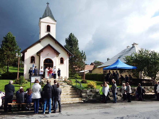 Kaple svatého Václava Podkopná Lhota