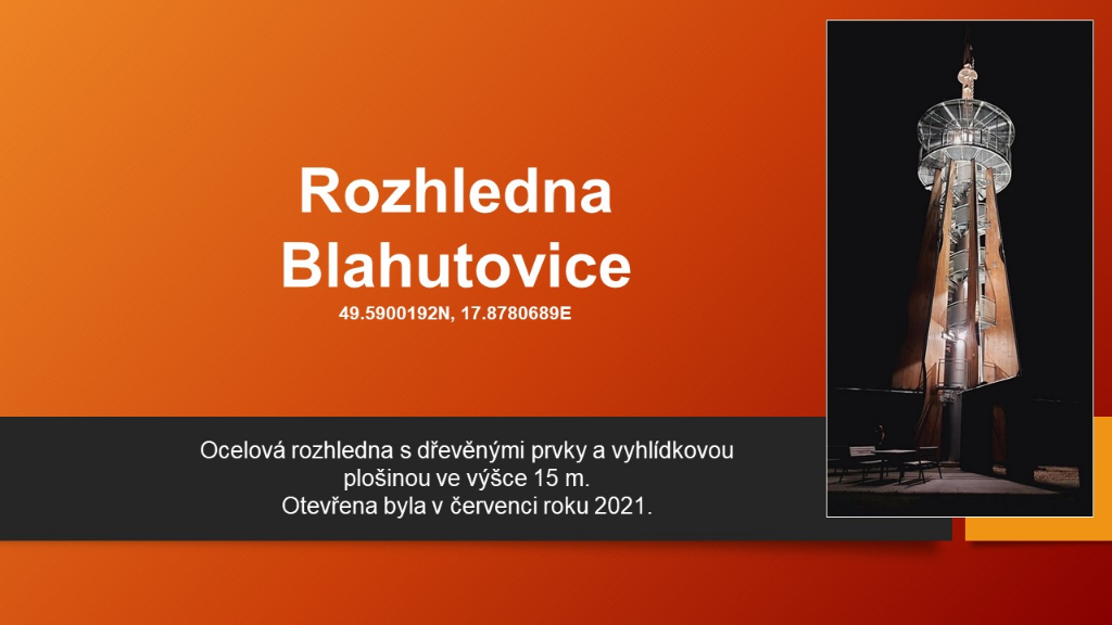 2023 Rozhledna Blahutovice