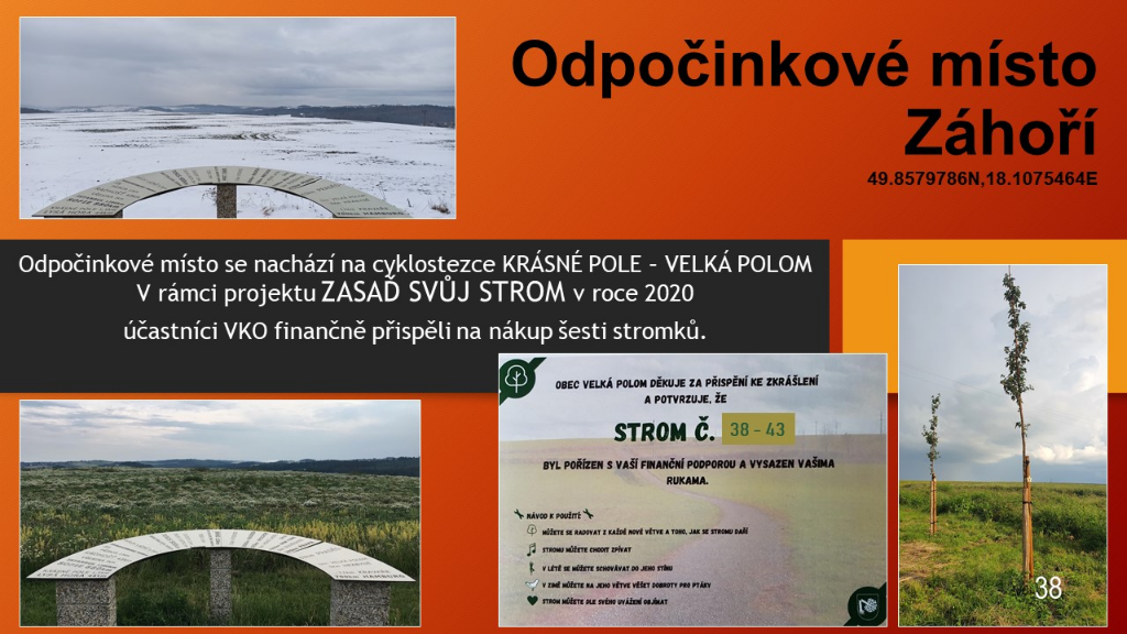 2023 Odpočinkové  místo Záhoří