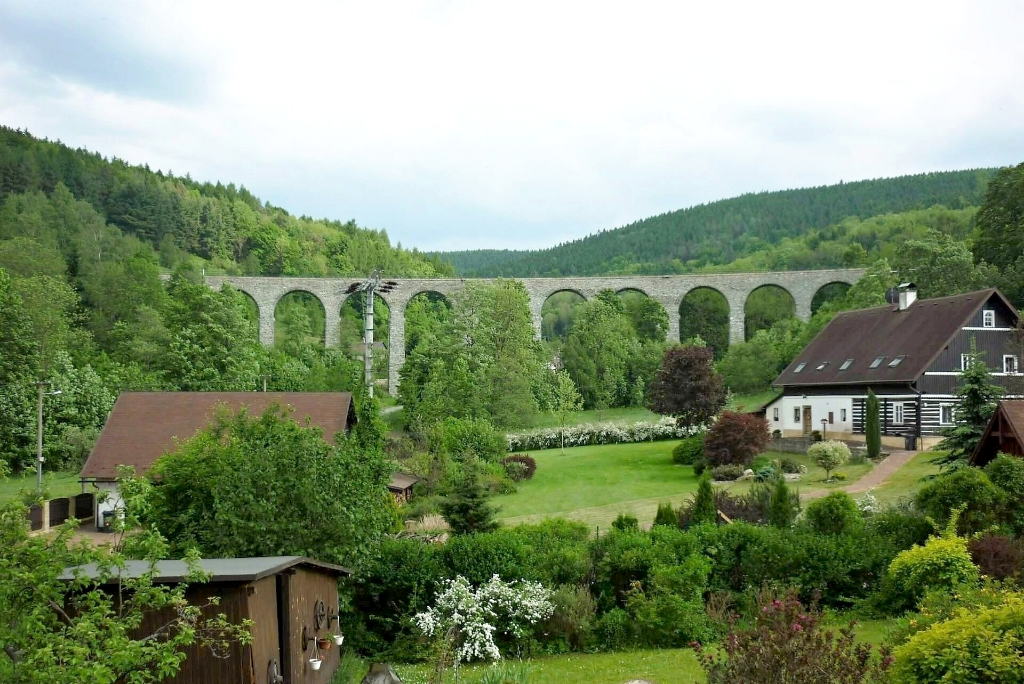 Novinský železniční viadukt