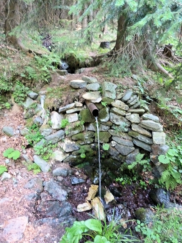 Bučinský potok - studánka - pěší